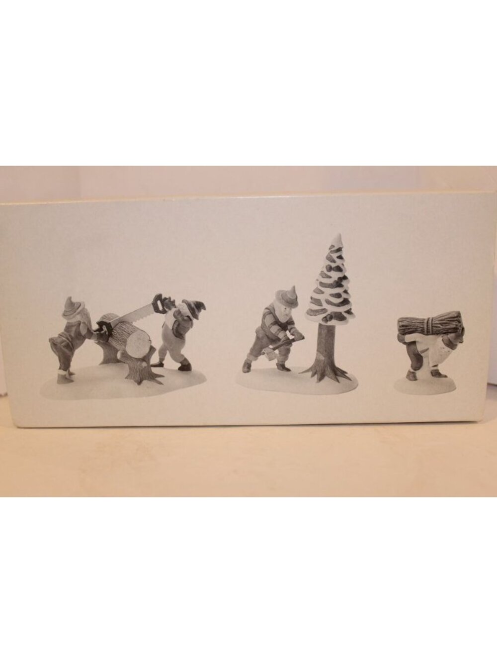Dept 56  North Pole - Woodsmen Elves - Picture 5 of 6
